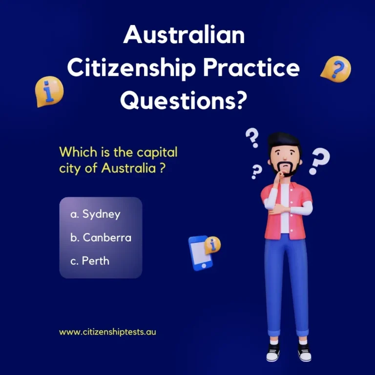 Australian Citizenship Test Practice 2024