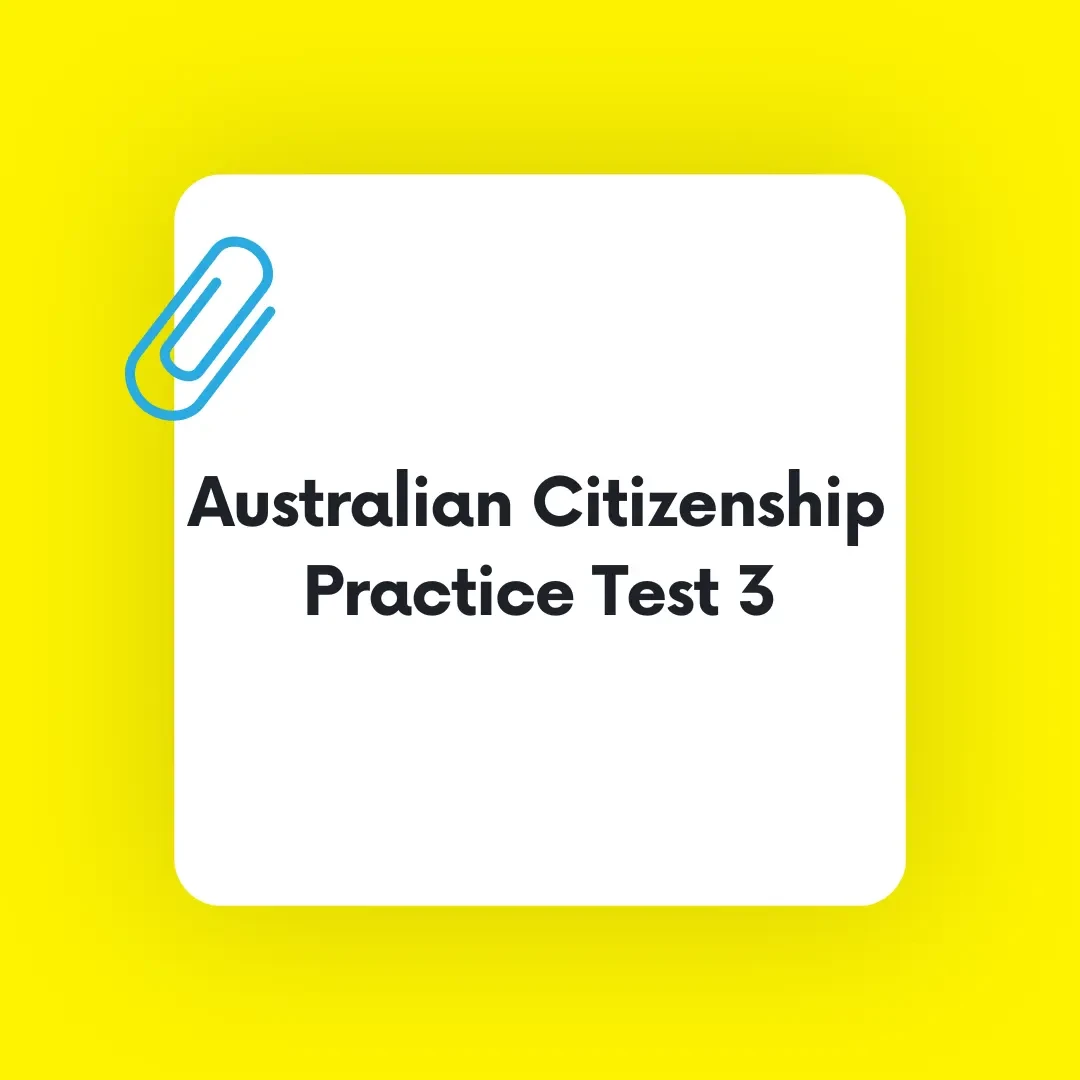 The Australian Citizenship Test Practice 2024 Terra