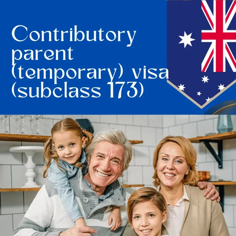 Contributory parent (temporary) visa (subclass 173)